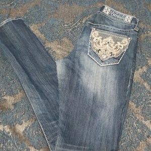 Hydraulic super skinny jeans